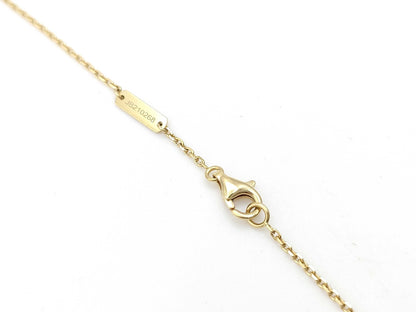 Van Cleef & Arpels Vintage Alhambra Mother-of-Pearl Necklace in Yellow Gold and Au750, 5.3g 