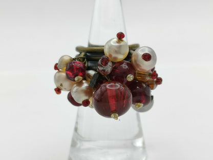 CHANEL 00A Pearl Bead Ring