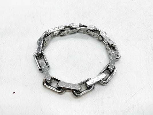 LOUIS VUITTON Monogram Chain Bracelet M00309 Bracelets & Bangles