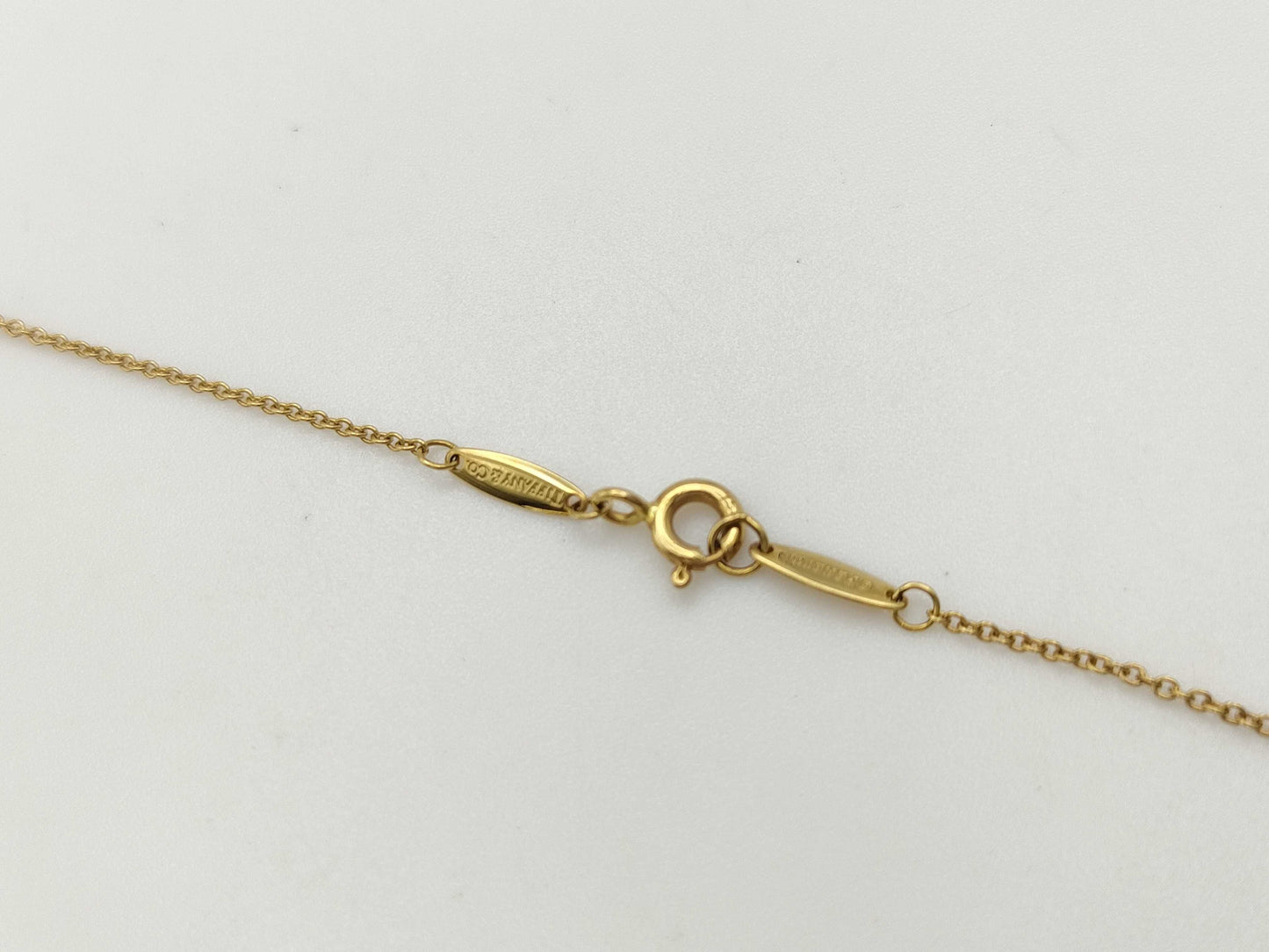 Tiffany & Co. By the Yard 1PD YG 750 1.9g Necklace 