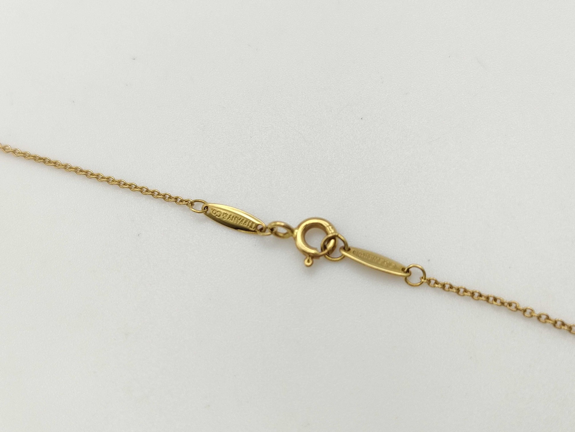 Tiffany & Co. By the Yard 1PD YG 750 1.9g Necklace 