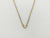 Tiffany & Co. By the Yard 1PD YG 750 1.9g Necklace 