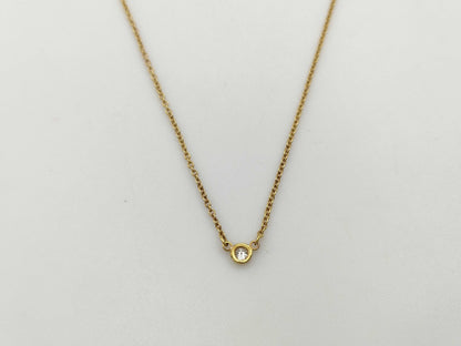 Tiffany & Co. By the Yard 1PD YG 750 1.9g Necklace 