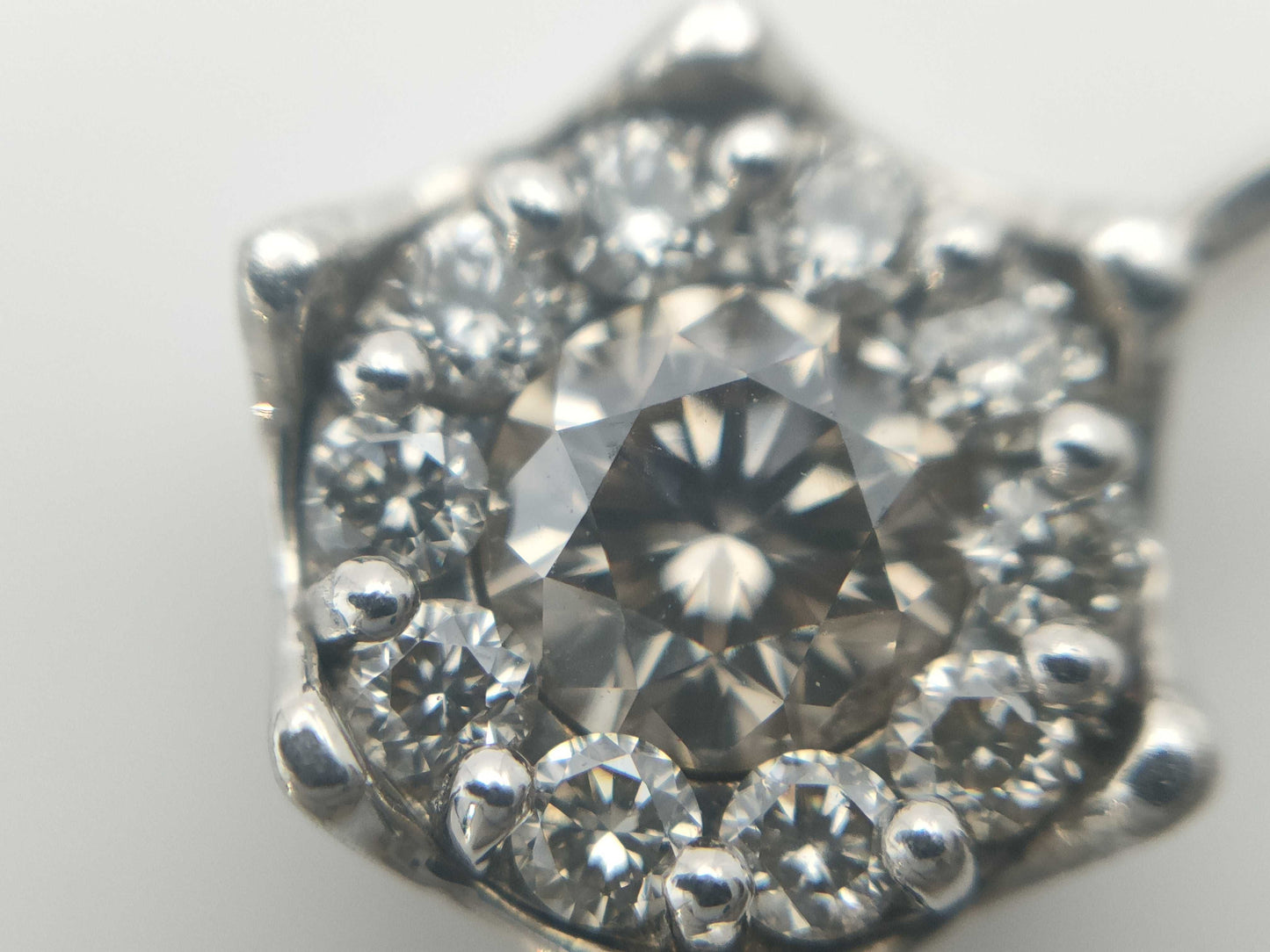 D0.31ct PT900 1.5g Pendant Top 