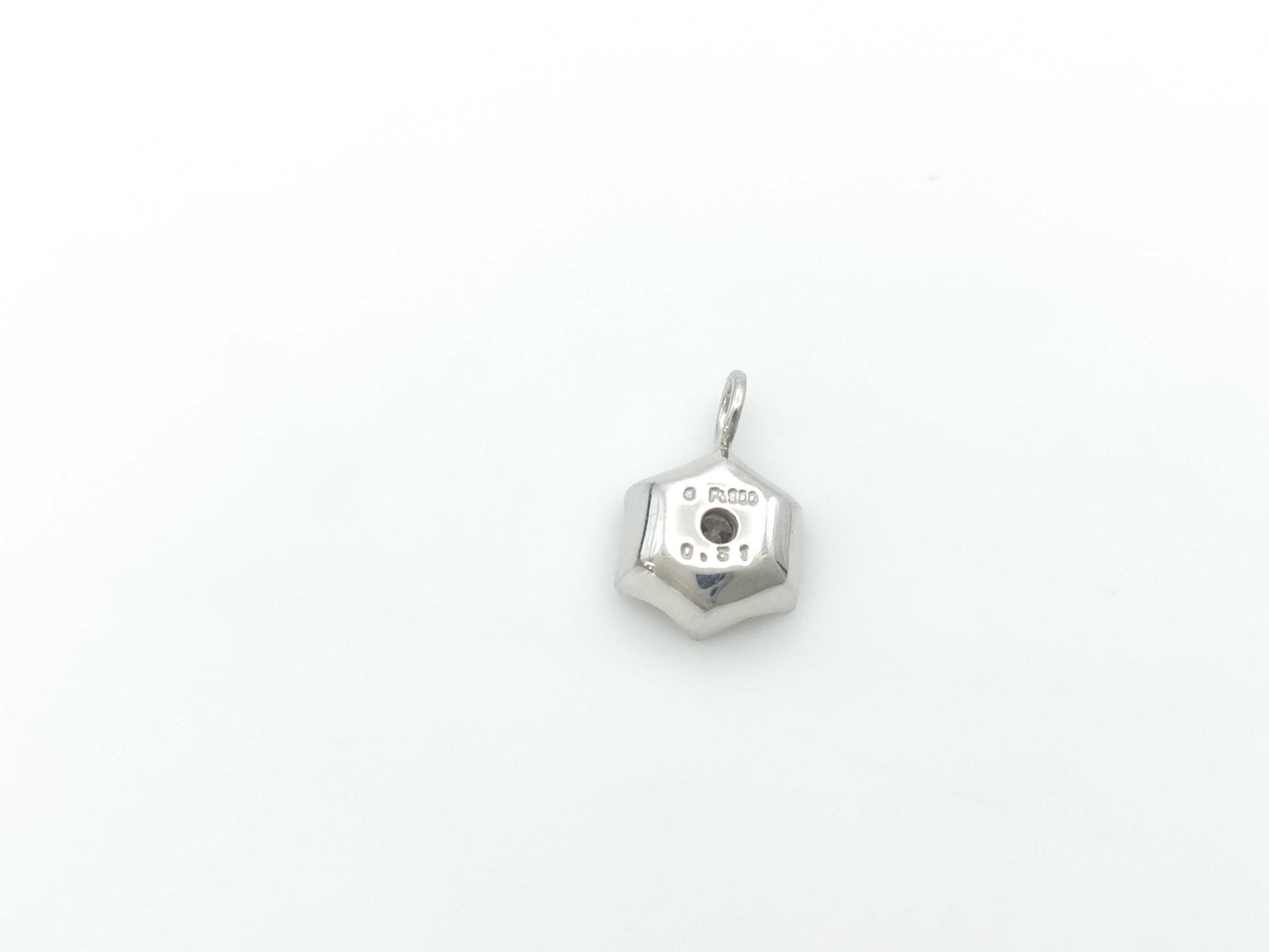 D0.31ct PT900 1.5g Pendant Top 