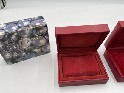 ROLEX Empty Box 3-Piece Set Women's Watch