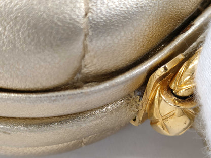 CHANEL Gold Clasp Shoulder Bag