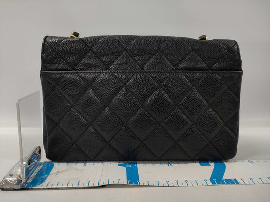  CHANEL Wood Flap Chain Shoulder Bag