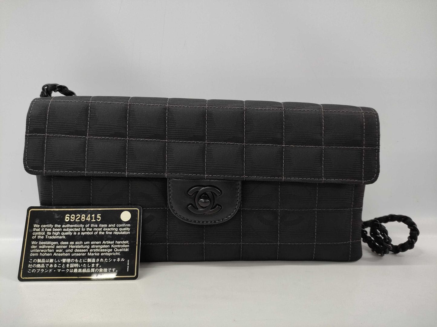 CHANEL New Travel Line East West Chain Shoulder Bag