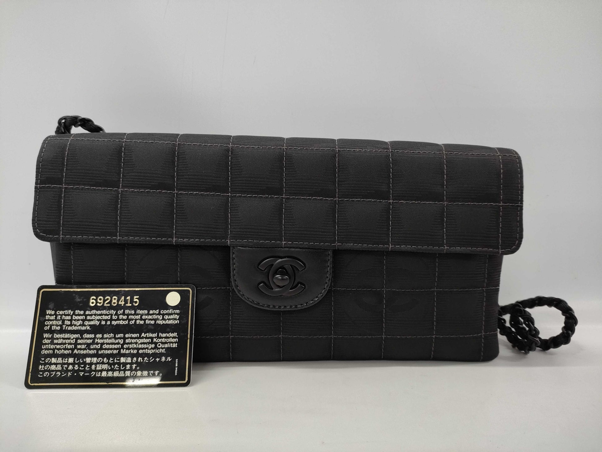CHANEL New Travel Line East West Chain Shoulder Bag