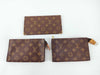 LOUIS VUITTON Monogram Pouch 3-Piece Set Pouch