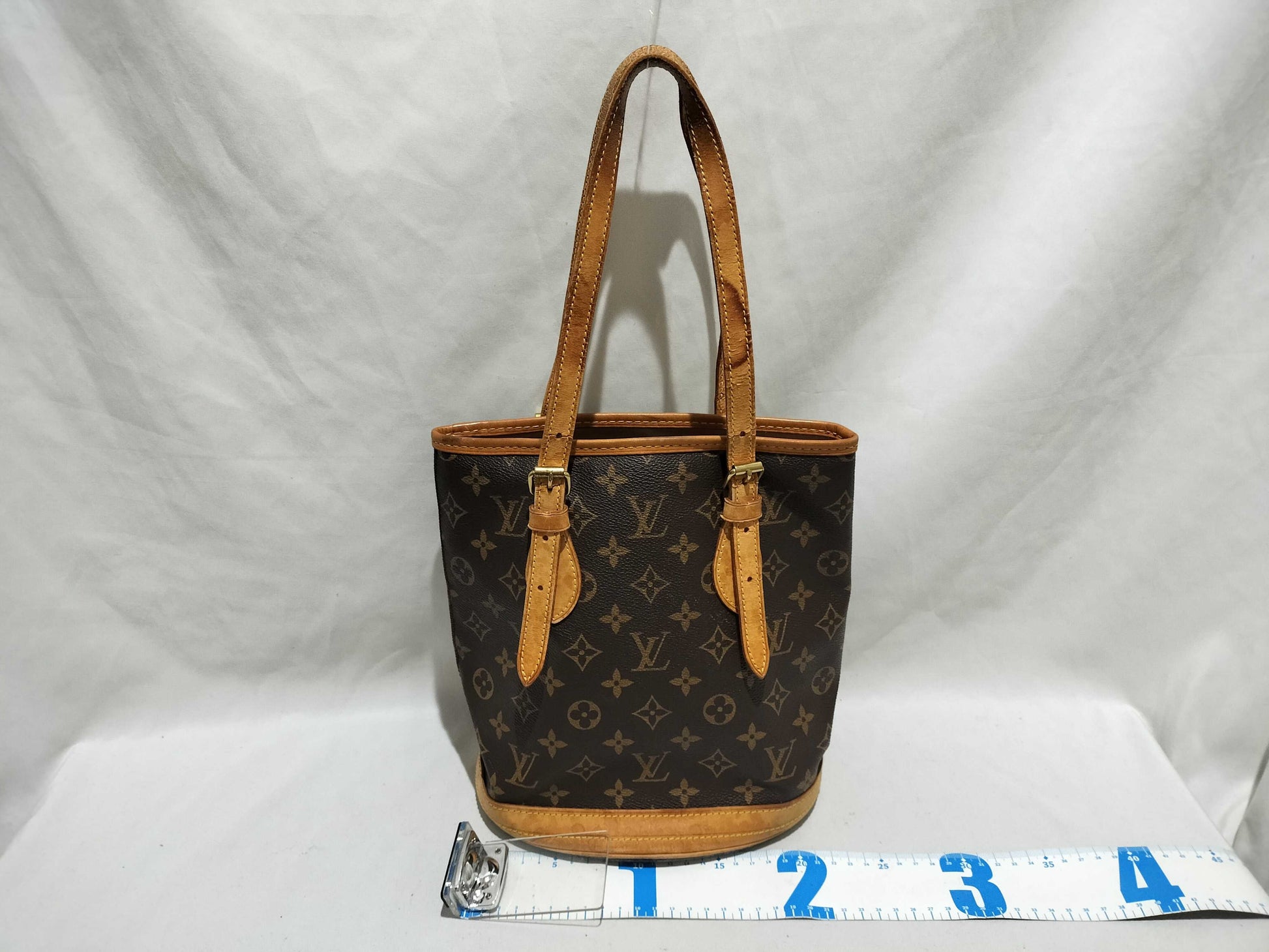 LOUIS VUITTON Monogram Bucket PM M42238 Handbag
