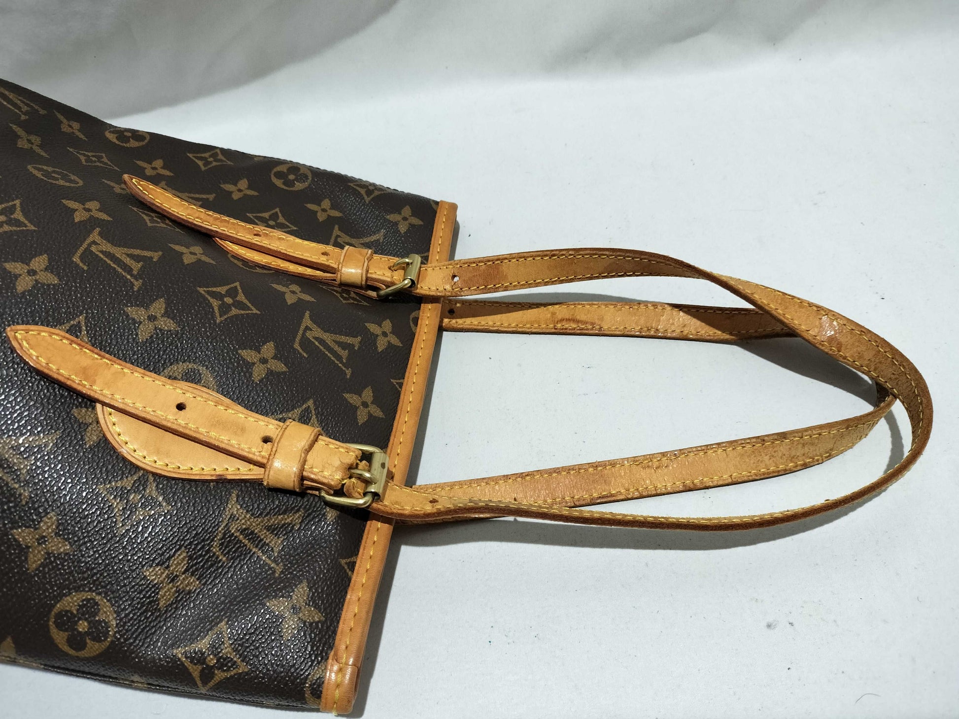 LOUIS VUITTON Monogram Bucket PM M42238 Handbag