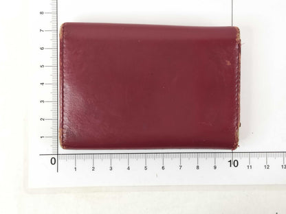 PRADA Bordeaux Key Case/Key Holder