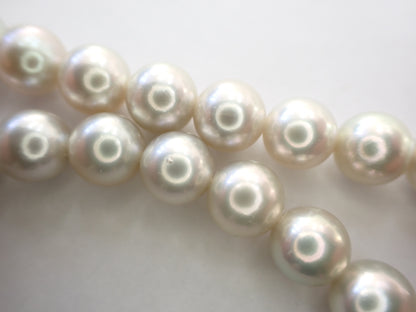 Pearl diameter approximately 8.0mm-8.5mm Sterling Silver Necklace 