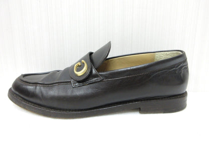 GUCCI GUCCI Gucci Loafers Moccasins G Hardware Leather Size 36 1/2 Loafers