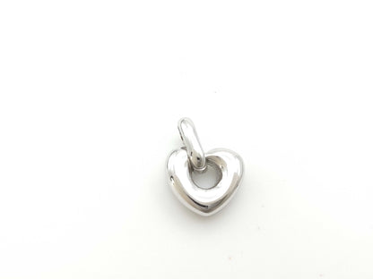 TASAKI Heart Motif Sterling Silver 5.0g Pendant Top 