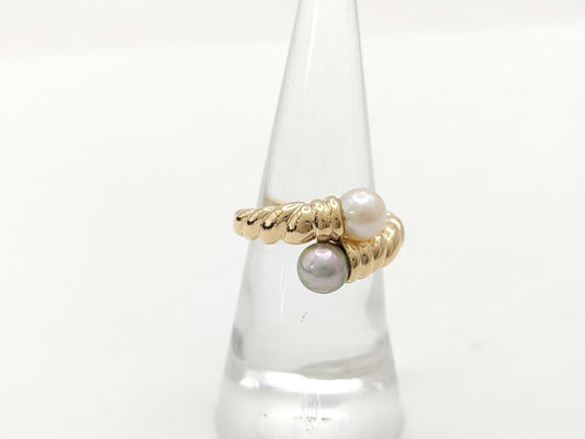 TASAKI Pearl Ring, 5.8g, 18K Gold, 5.9-6.2mm Diameter