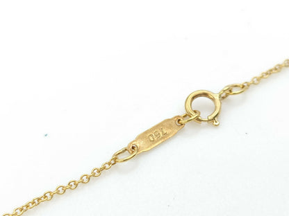 Tiffany & Co. Pearl Necklace, Approximately 7.4mm Diameter, Yellow Gold 750, 3.0g 