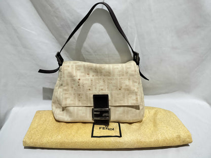 FENDI Mamma Zucker Pattern Handbag 2321-26325-008