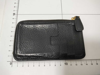 Tom Ford TOM FORD Coin Case Leather Black Coin Case