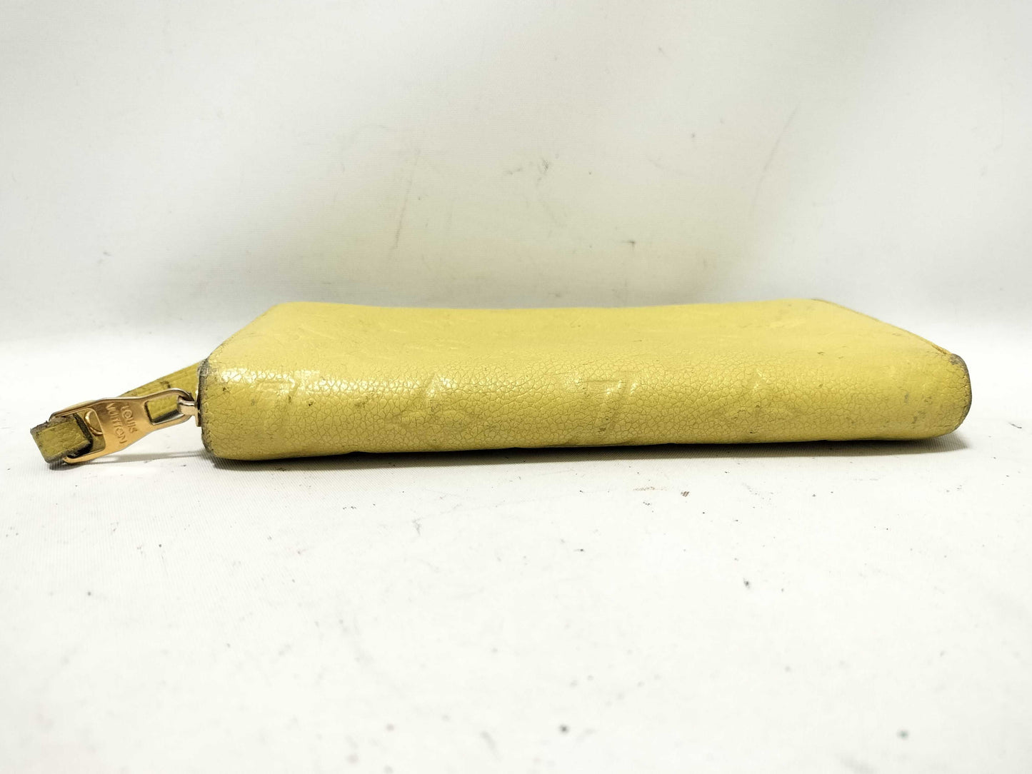 LOUIS VUITTON Monogram Empreinte Long Wallet TN1124 Yellow