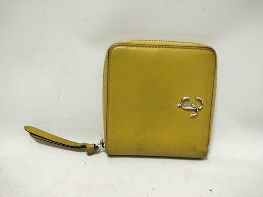 JIMMY CHOO JIMMY CHOO Bifold Wallet Leather Logo Hardware Wallet