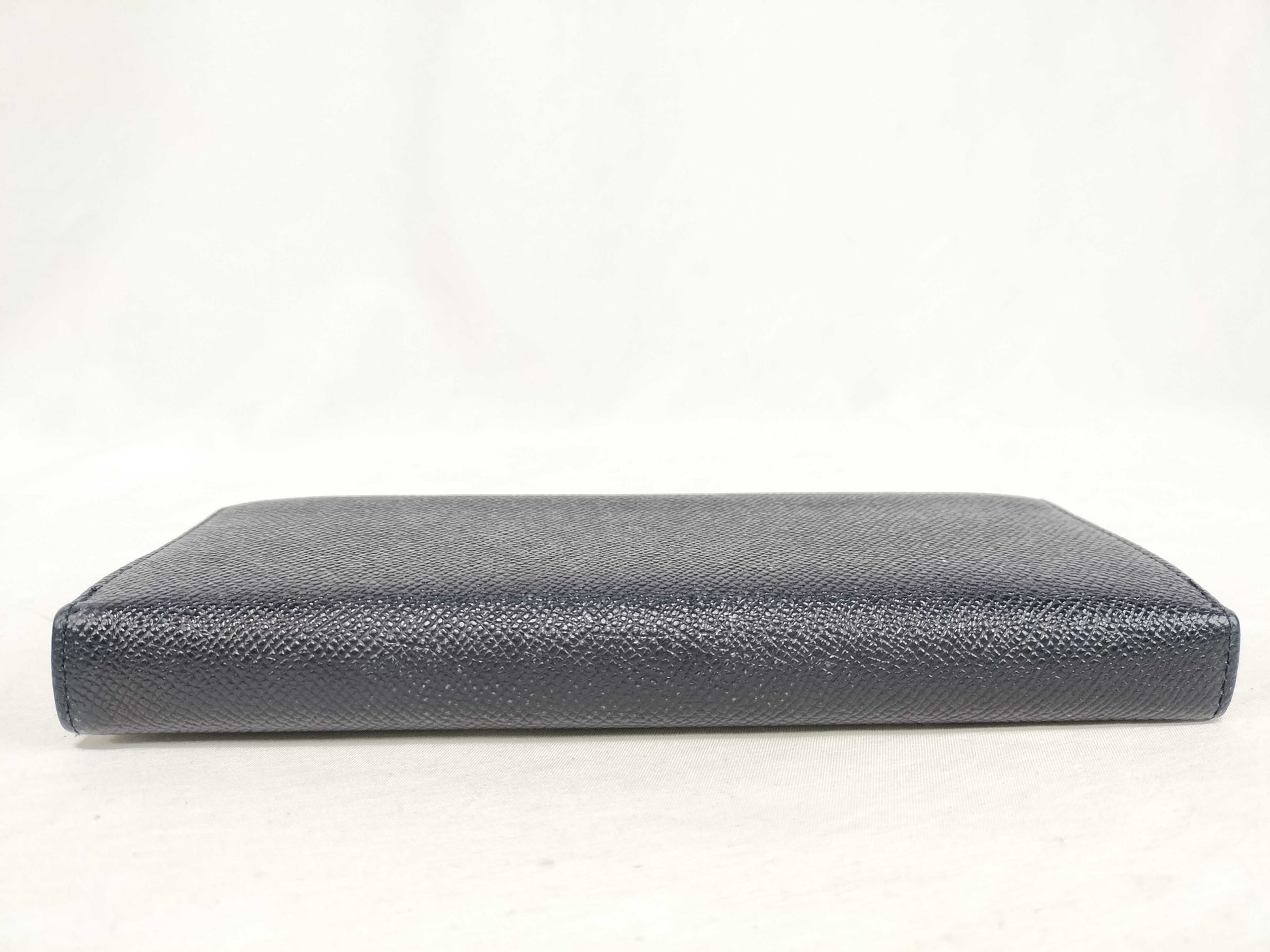 Paul Smith L-Shaped Long Wallet, Leather, Navy, with Outer Box