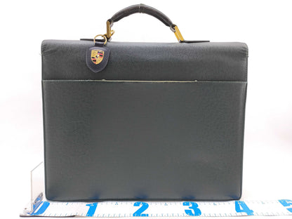 LOUIS VUITTON Taiga Serviette Clado Business Bag, Green