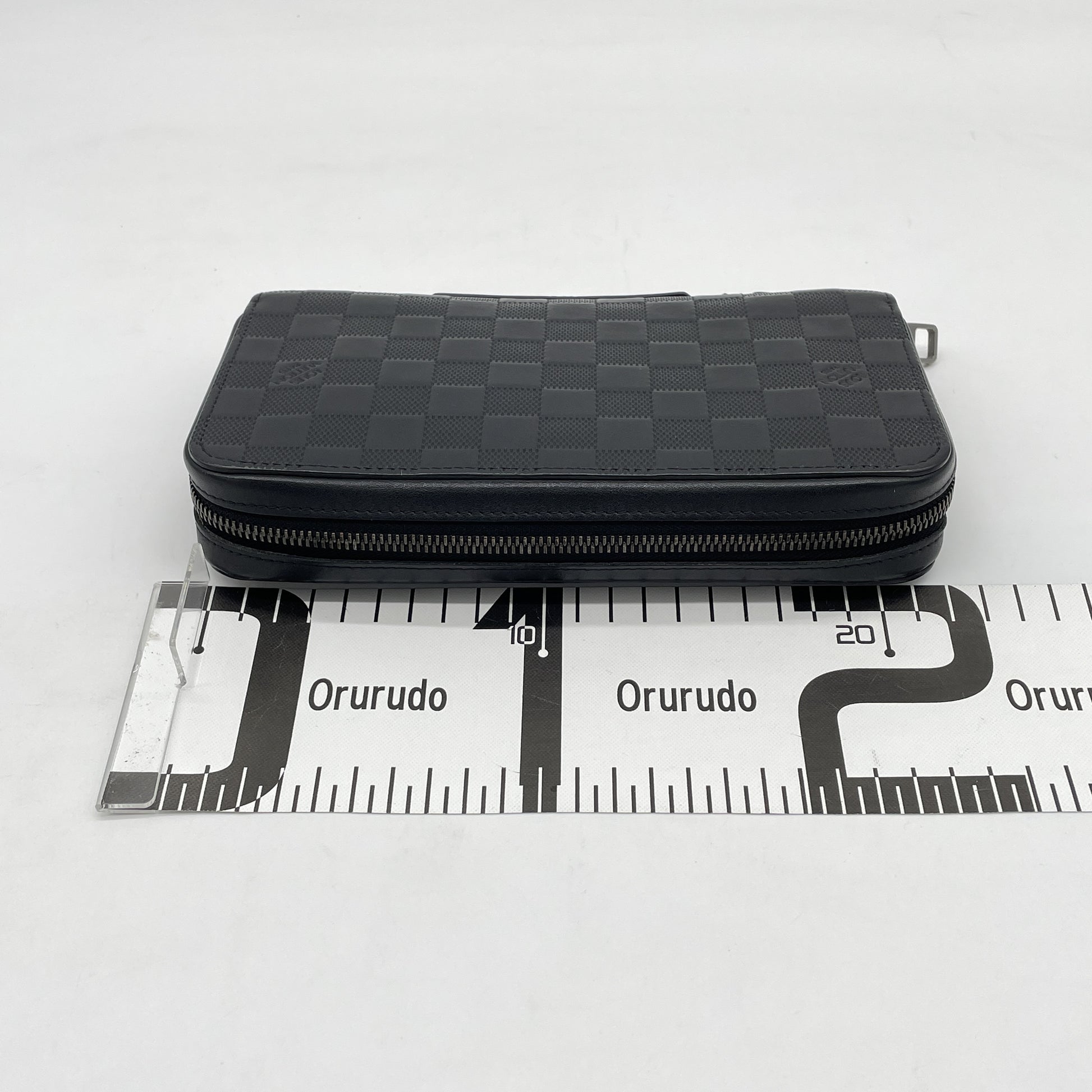 LOUIS VUITTON Damier Infini Zippy XL Wallet N61254 CA3165