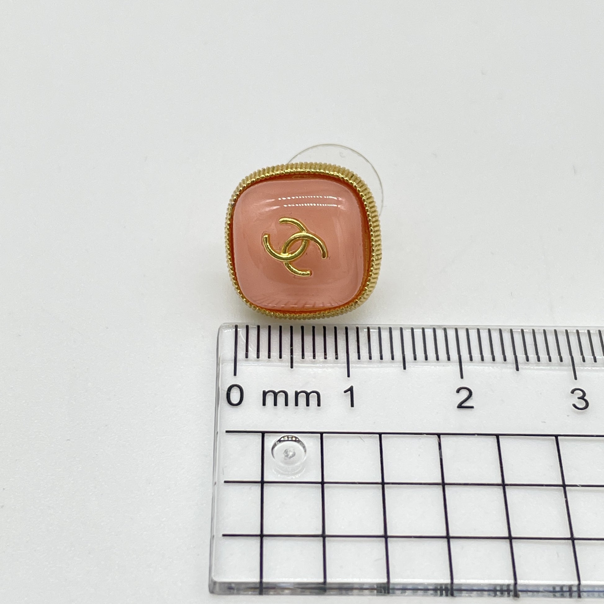 CHANEL CHANEL Coco Mark Color Stone Earrings A20B Earrings