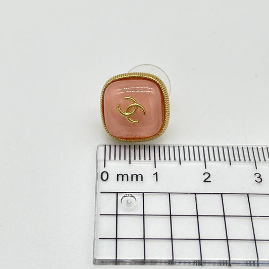 CHANEL CHANEL Coco Mark Color Stone Earrings A20B Earrings