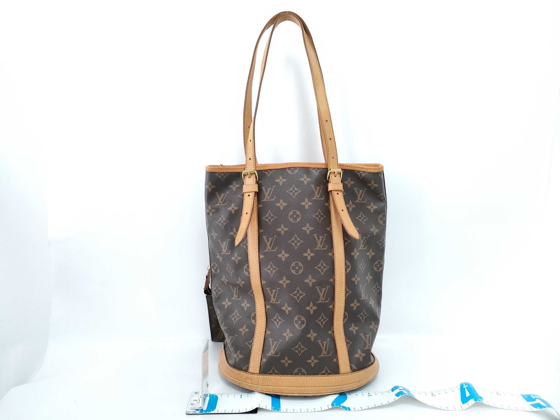 LOUIS VUITTON Monogram Bucket GM M42236 Tote Bag