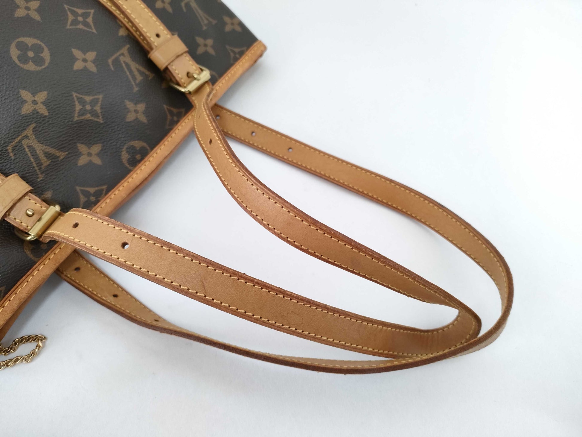 LOUIS VUITTON Monogram Bucket GM M42236 Tote Bag