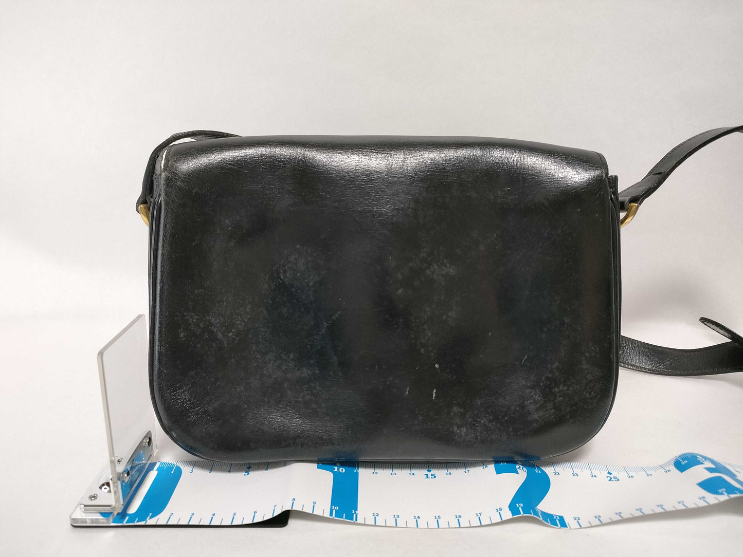 CELINE CELINE Leather Shoulder Bag Old Celine Shoulder Bag