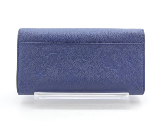 LOUIS VUITTON Monogram Empreinte Monogram Empreinte Portefeuille Sarah Wallet