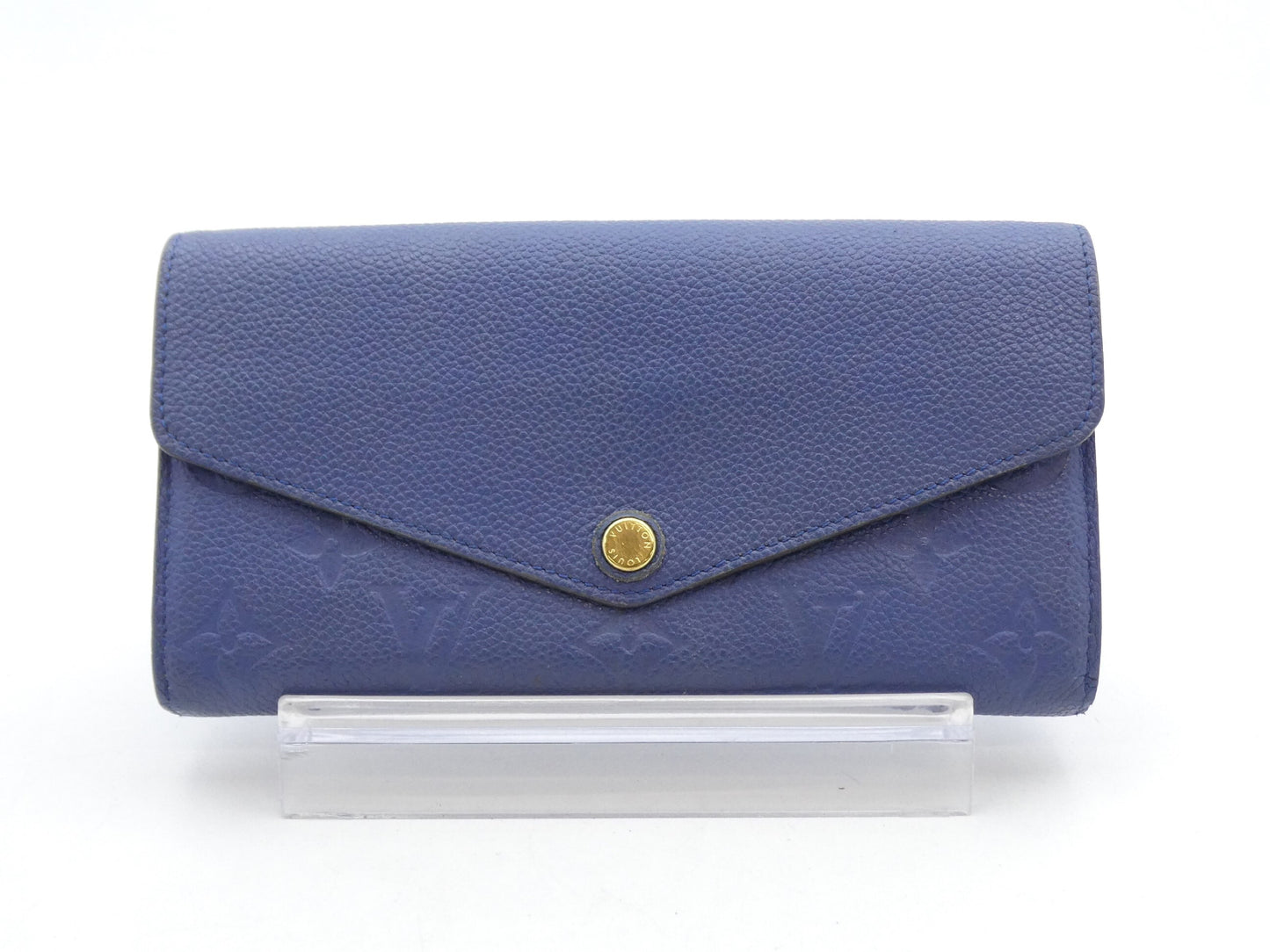LOUIS VUITTON Monogram Empreinte Monogram Empreinte Portefeuille Sarah Wallet