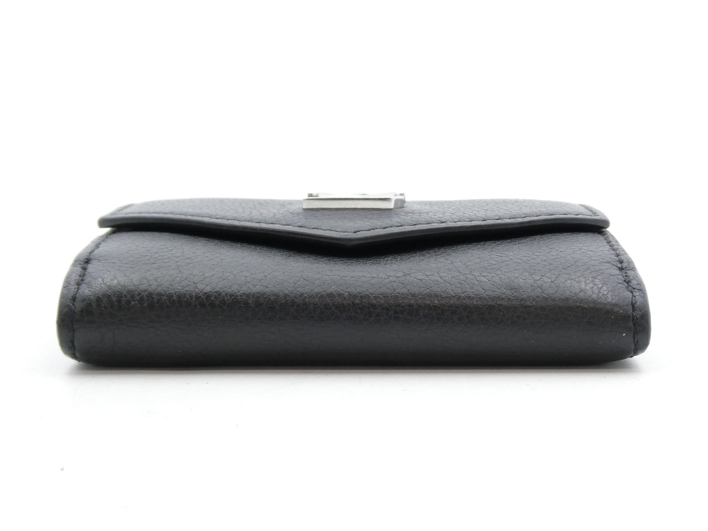 LOUIS VUITTON Taiga Portefeuille Lock Mini Wallet with IC Reaction