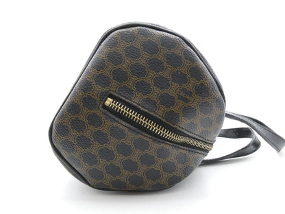 CELINE Macadam Cylindrical PVC Leather Handbag