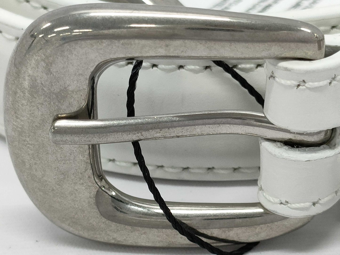 CELINE White Belt Size 80