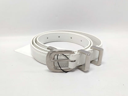 CELINE White Belt Size 80