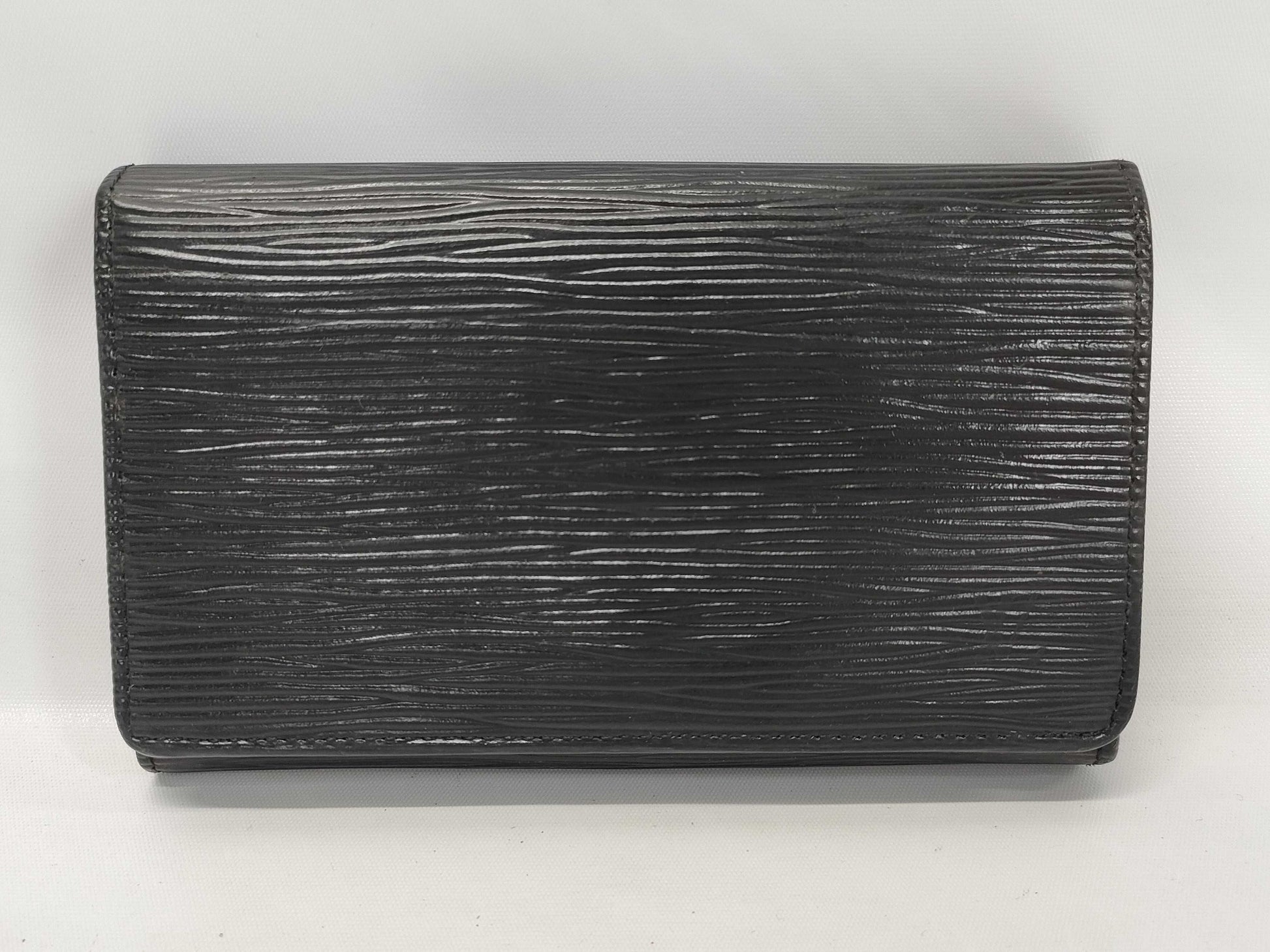 LOUIS VUITTON Epi Porte Monnaie Bi-Tresor Folding Wallet M63502 Wallet