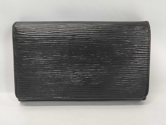 LOUIS VUITTON Epi Porte Monnaie Bi-Tresor Folding Wallet M63502 Wallet