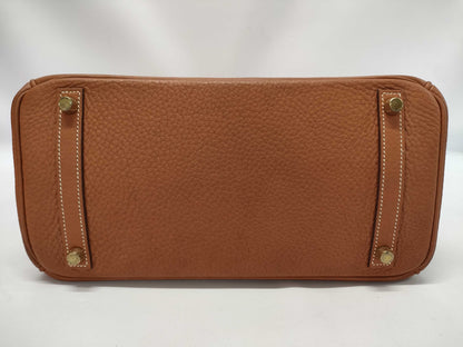 HERMES Birkin 30 Taurillon Clemence Handbag