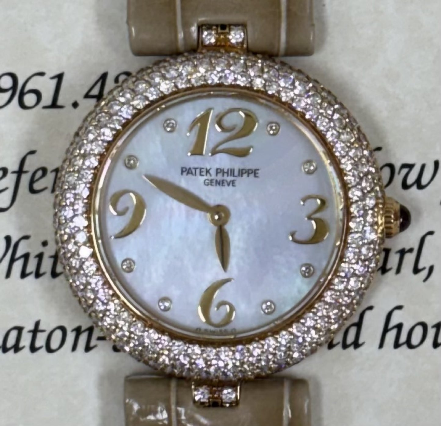 PATEK PHILIPPE Calatrava 4823J-012 Quartz K18 Women's Watch