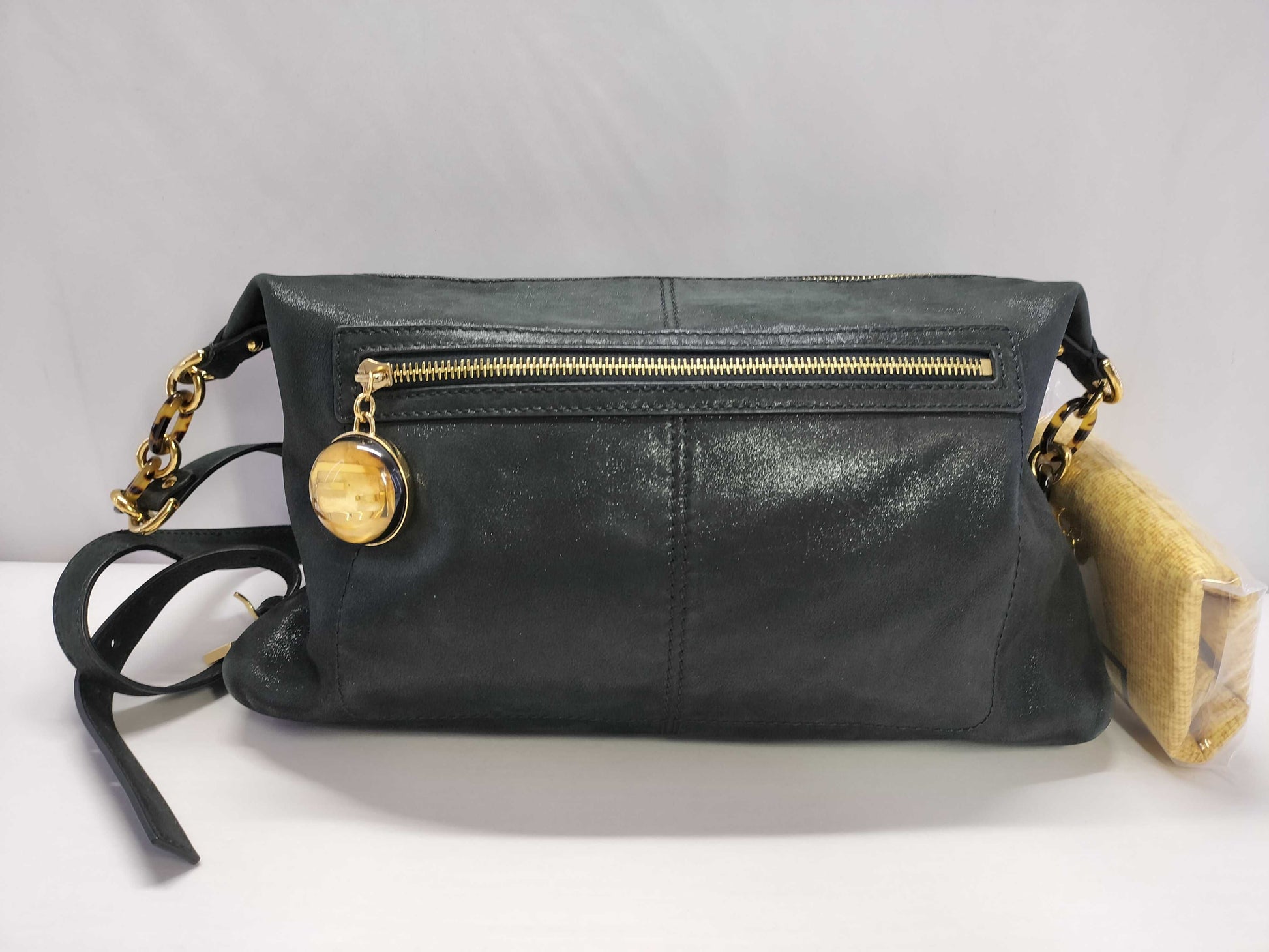 FENDI Zucca Leather Shoulder Bag