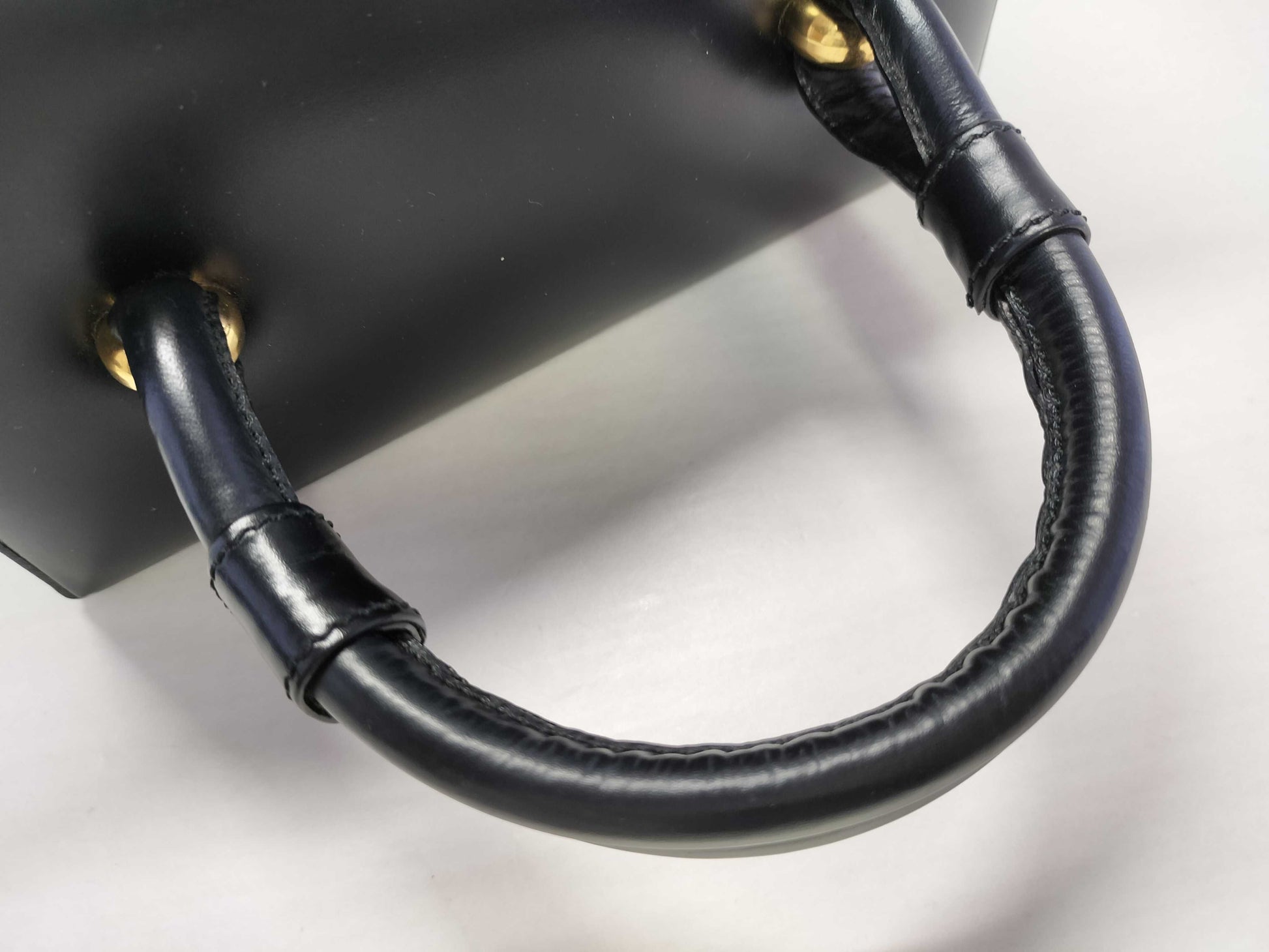 LOEWE Anagram Leather Hand Vanity Bag