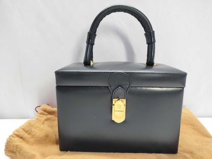 LOEWE Anagram Leather Hand Vanity Bag