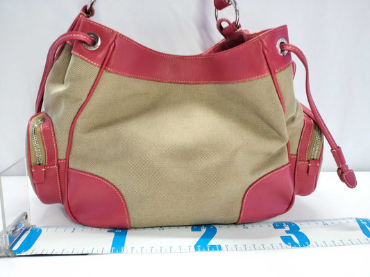 PRADA PRADA Prada Logo Jacquard Leather One-Shoulder Bag White Tag 126 Handbag