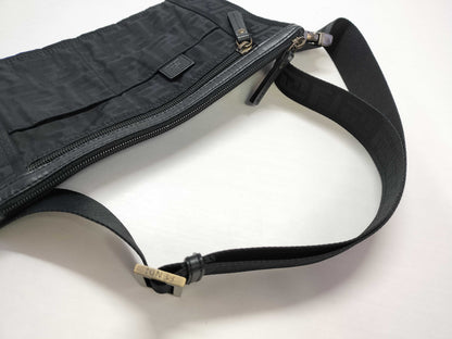 FENDI Zucca pattern FENDI Zucca canvas and leather waist body bag